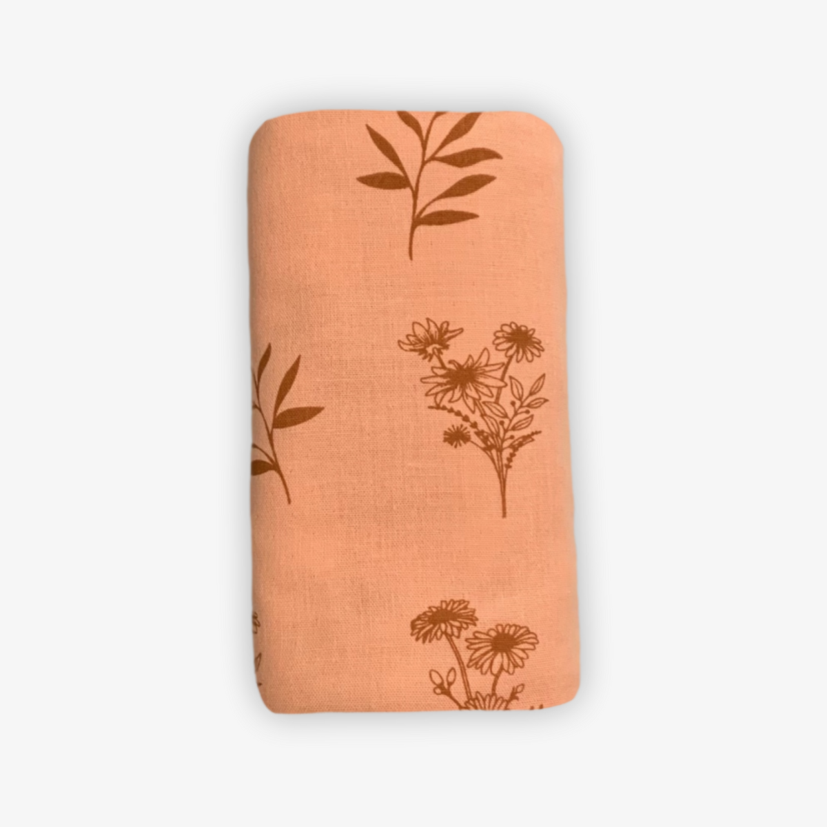 Leyl&Ari 100% Organic Cotton Muslin Swaddle Blanket Set - Soft, Breathable For Newborns (Wildflower/Blue)