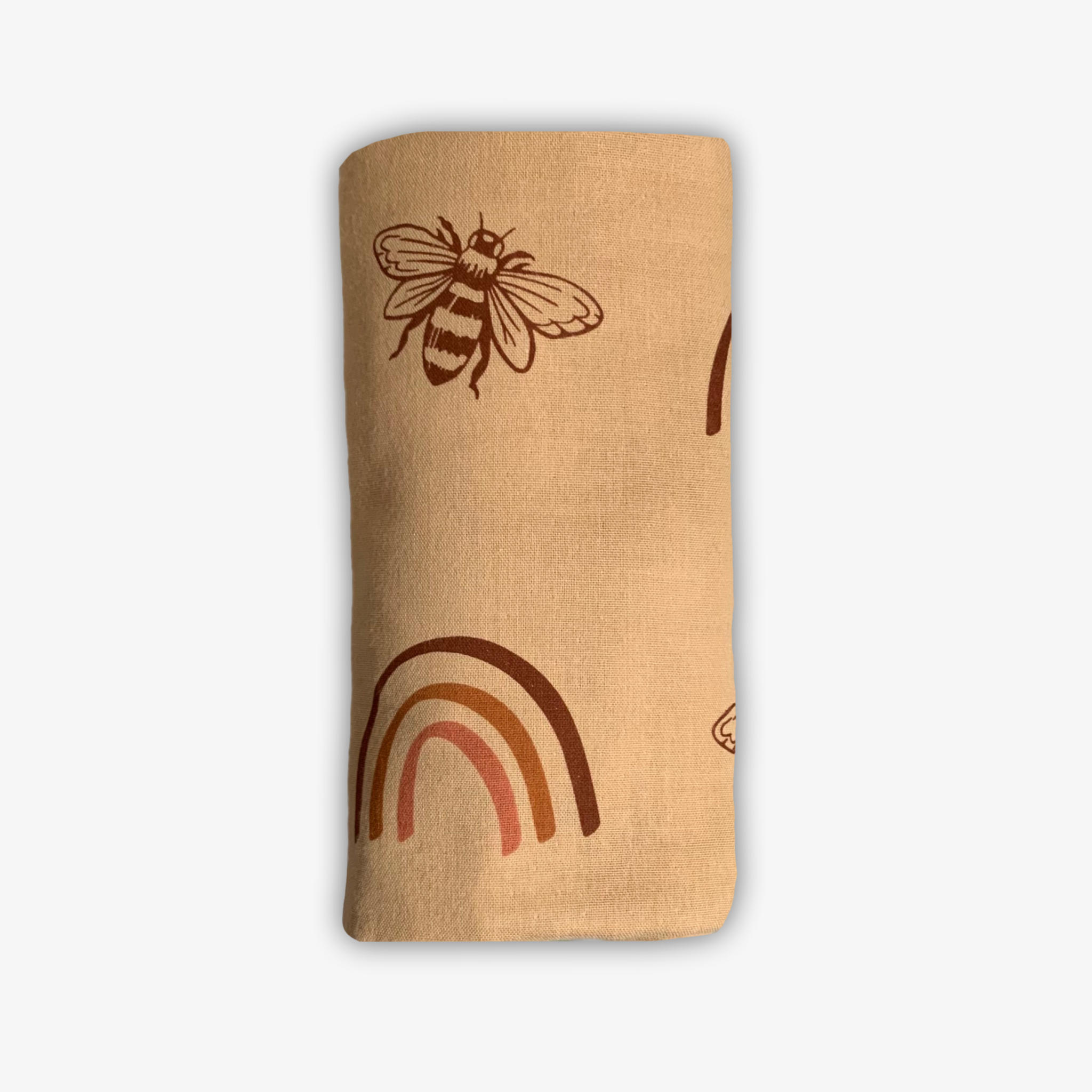 Leyl&Ari Organic Muslin Swaddle Blanket - 100% Cotton Receiving Wrap (Boho Butterflies) - View #4